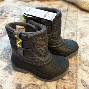 OshKosh B'gosh Black Kids Boots